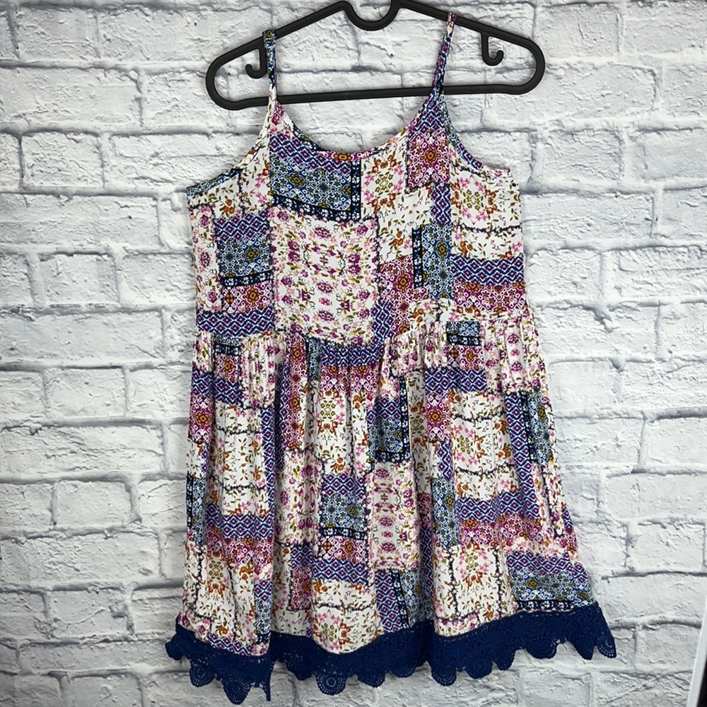Knitworks Ruffled Floral Spring Dress
